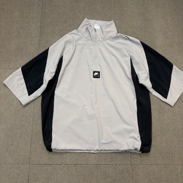 nike air 나이키 반팔 하프집업 아노락 탑 