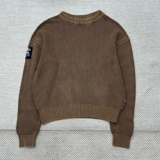 스타터 패치 니트 r2438