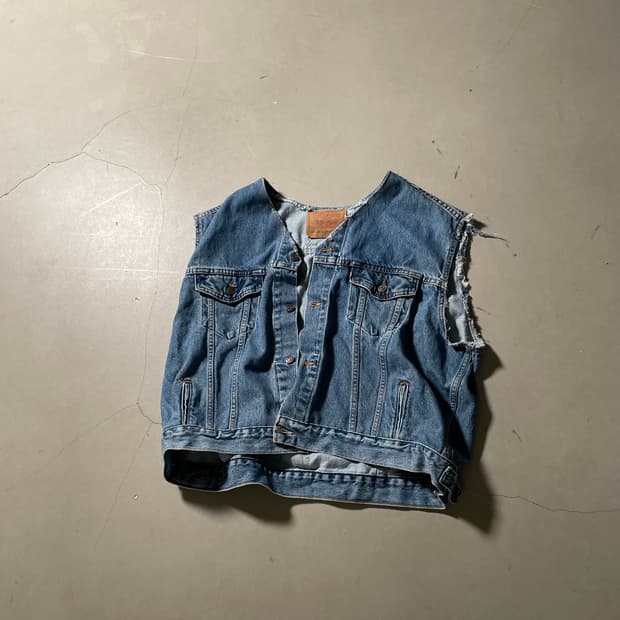 90‘s 리바이스 70507 Trucker vest