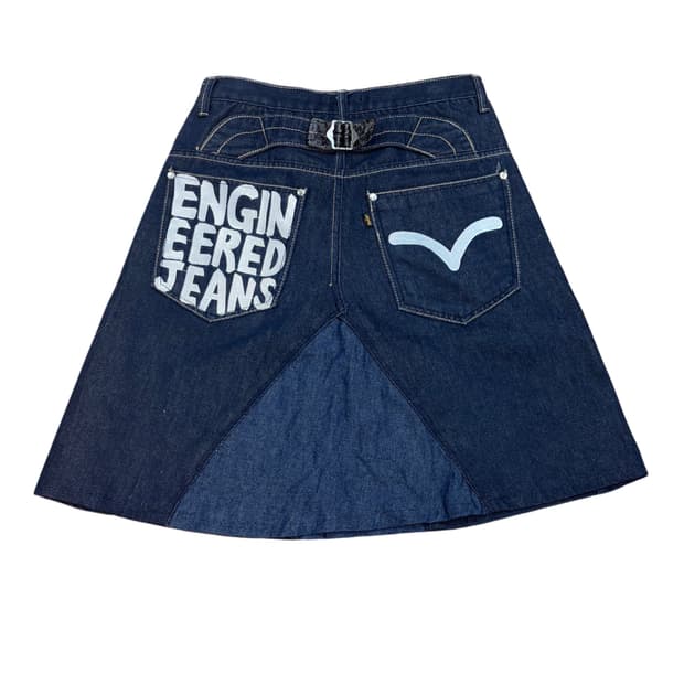 리바이스 엔지니어드 데님 리메이크 스커트