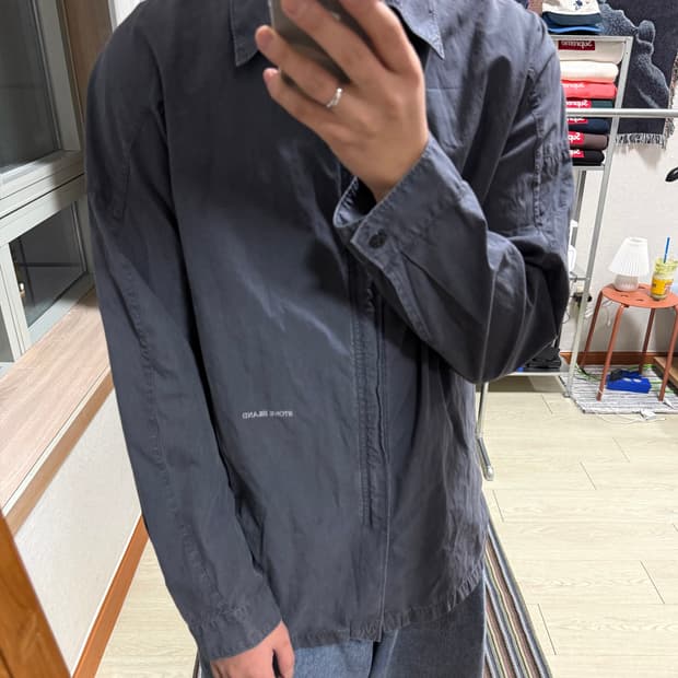 올드 스톤아일랜드 셔츠 자켓