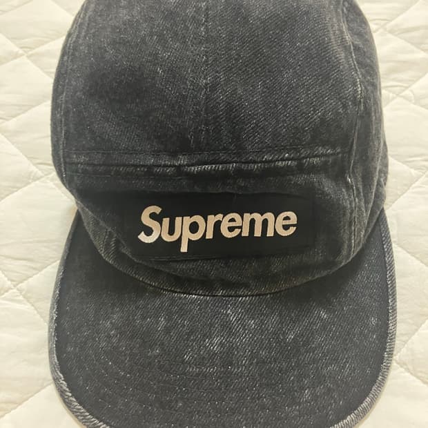 슈프림 데님 캠프캡 24ss