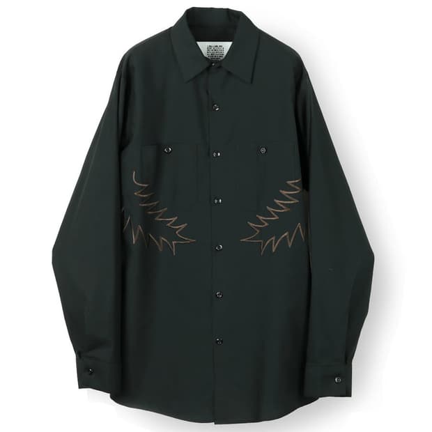 Elephant Tribal  Fabrics 오버 워크 셔츠 S size