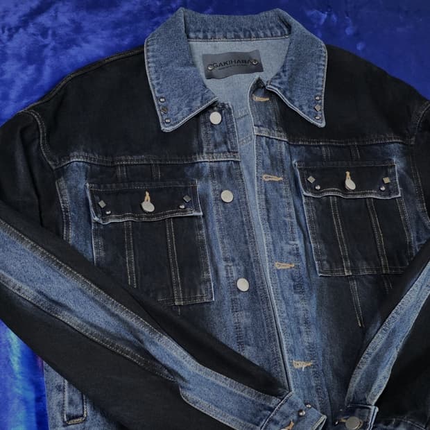 [OS] 가키하라 문(Muun) 워시드 데님 자켓