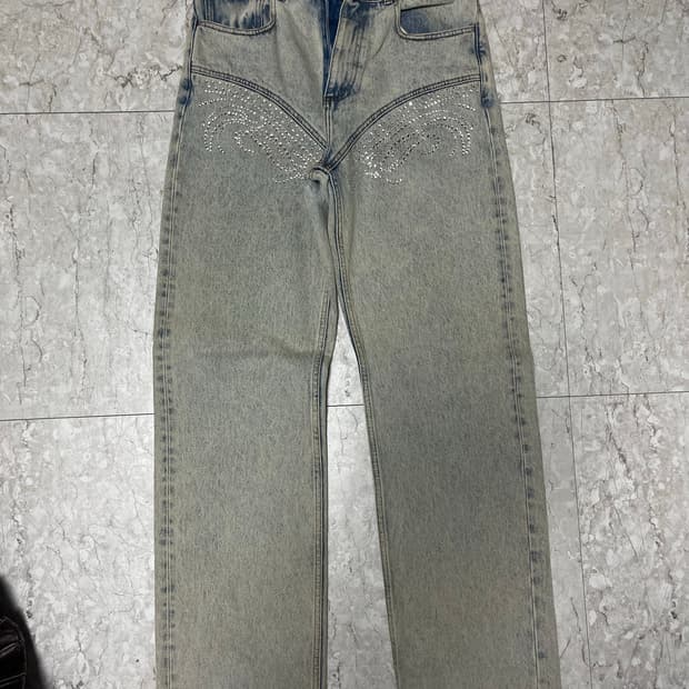 와이프로믹트 익스클루시브 블루 데님진 31