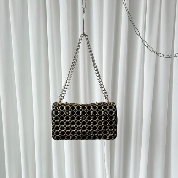 샤넬 2009 페이던트 CC 숄더백 리미티드