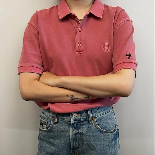 heritage floss pigment pique shirt 