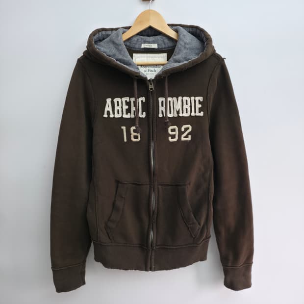 [M] 아베크롬비 브라운 후드 집업