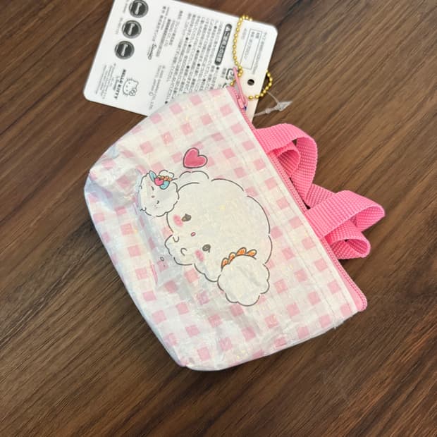 산리오 코기뮹 미니 가방 키링