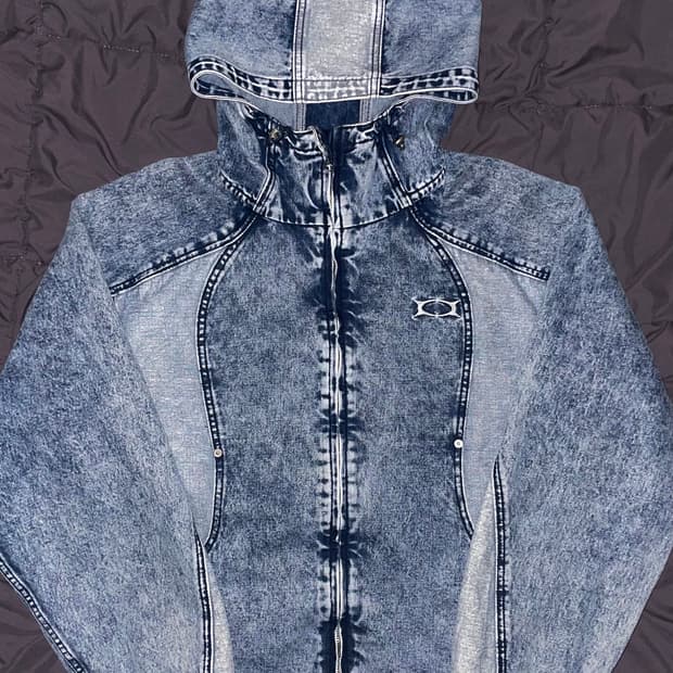 크리틱 데님 후드 자켓