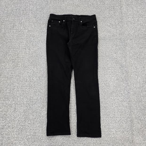 [M-36] 플랙 베를린 블랙 면바지 팬츠 1217J1