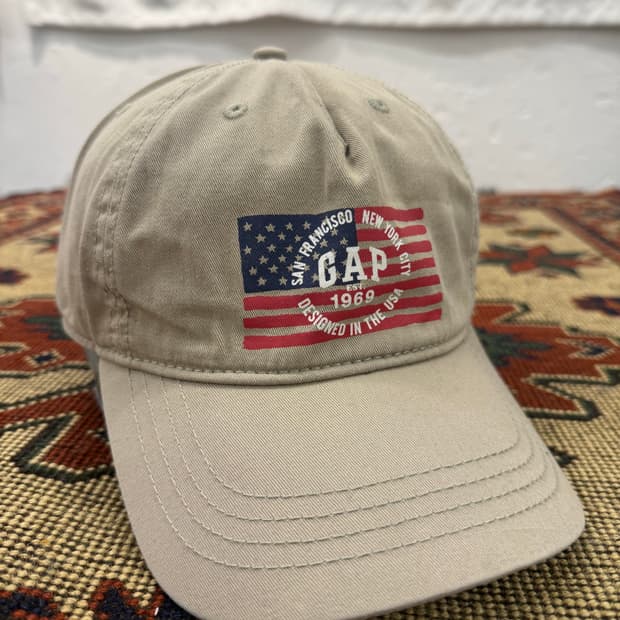 갭 성조기 볼캡