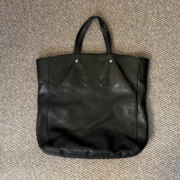 마틴마르지엘라 그레인레더 토트백