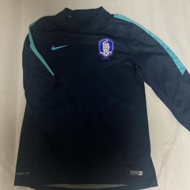 나이키 대한민국 축구 트레이닝 탑