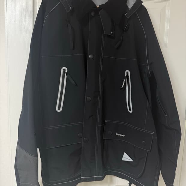 (XXL)바버 x 앤드원더 3L자켓