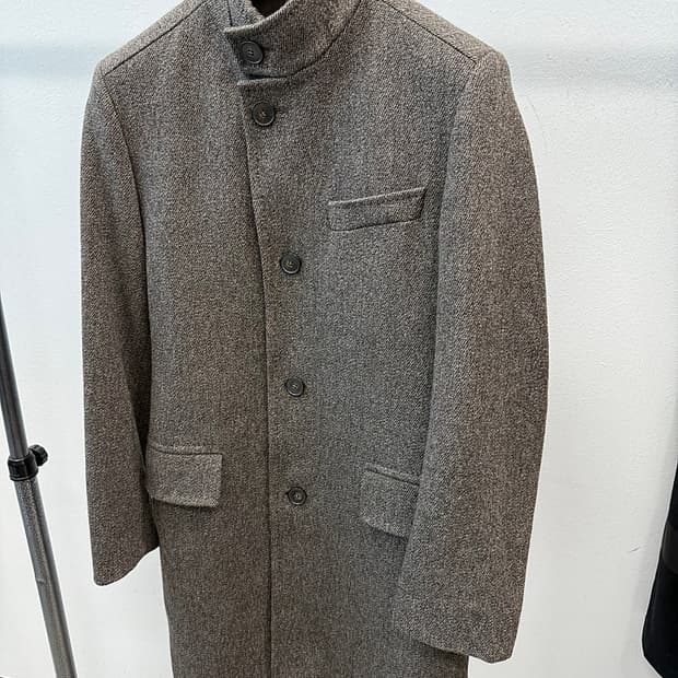 95) 휴고보스 레드라벨 울 코트 
