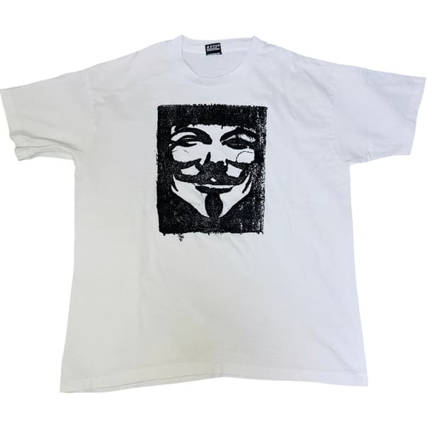 빈티지 90s 브이포벤데타 V FOR VENDETTA 티셔츠 XL