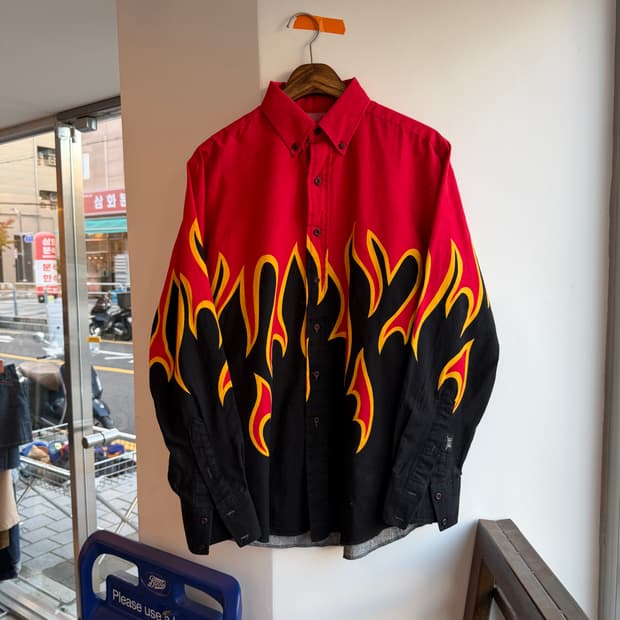 Brooks & Dunn 플레임 웨스턴 셔츠