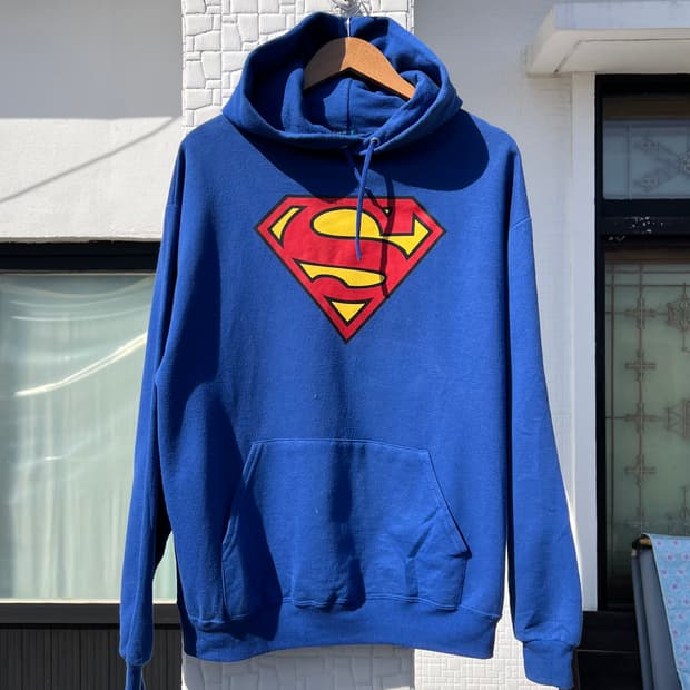 90s OG 빈티지 슈퍼맨 후드티 정품
