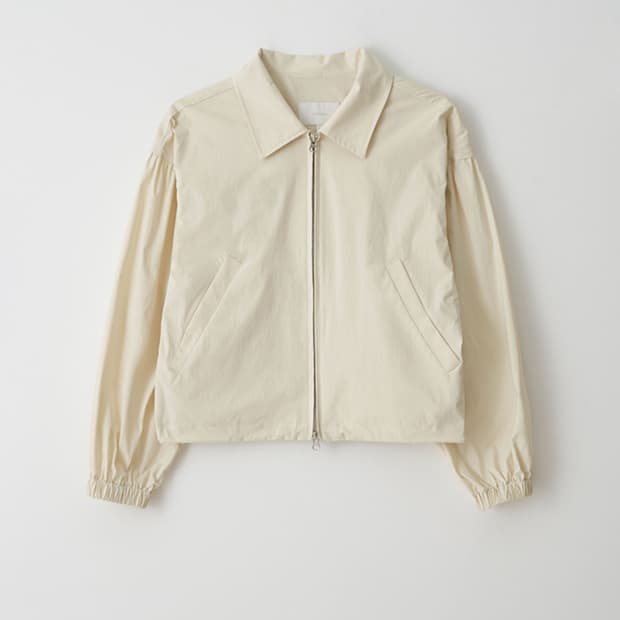 링서울  shirring blouson jacket-cream