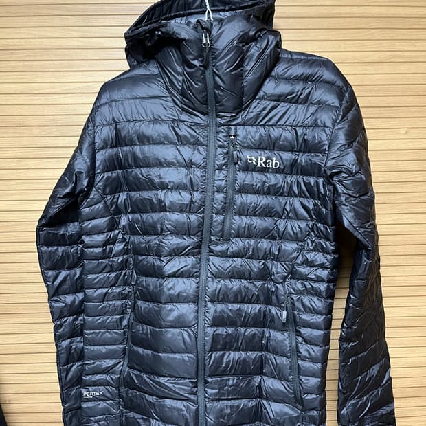 Rab 랩 마이크로 라이트 알파인 블랙 [UK S]