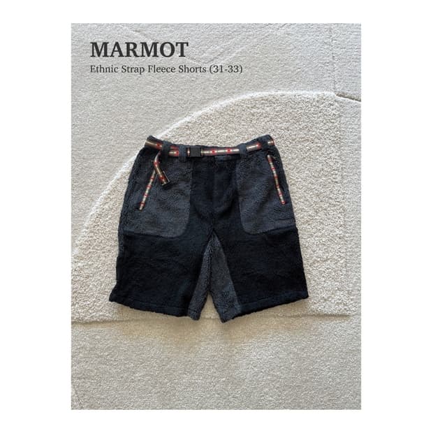 마모트 에스닉 스트랩 플리스 숏츠 (31-33)