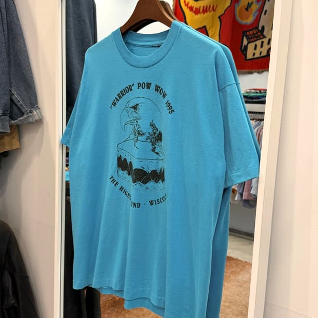90s Vtg 빈티지 WARIOR 반팔 티셔츠