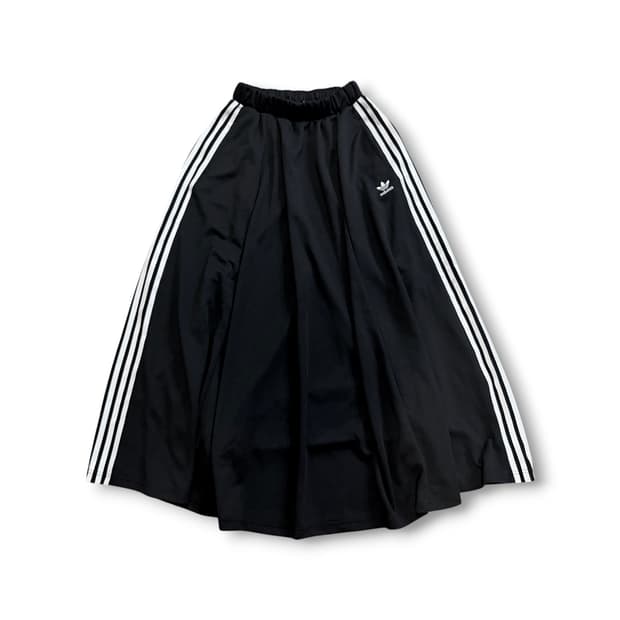 아디다스 오리지널스 스트라이프 롱 스커트