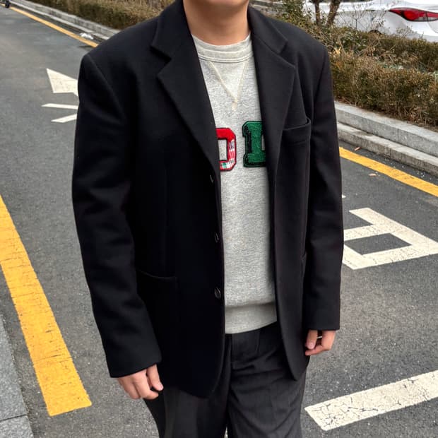 90's 아르마니 진스 울 블레이저