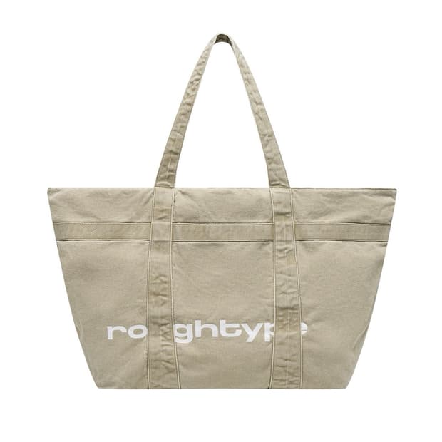 로타입 RT Logo Washed Tote Bag