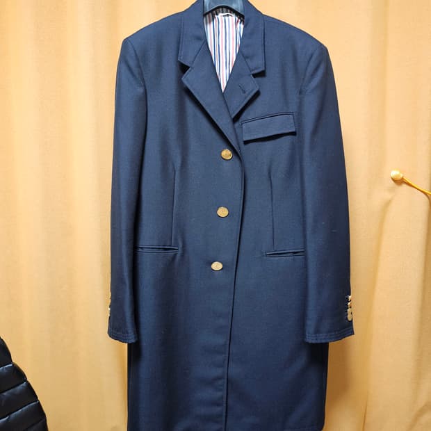 톰브라운 네이비 코트 3사이즈
