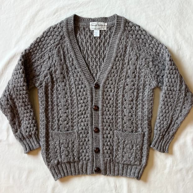 [100-102] 80s Ireland 도네갈 니트웨어 울 아란 니트