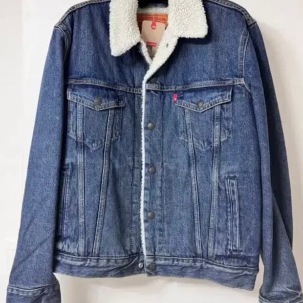 리바이스 플리스 3세대 데님자켓 M