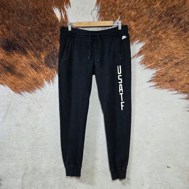 나이키 블랙 조거 트레이닝 팬츠