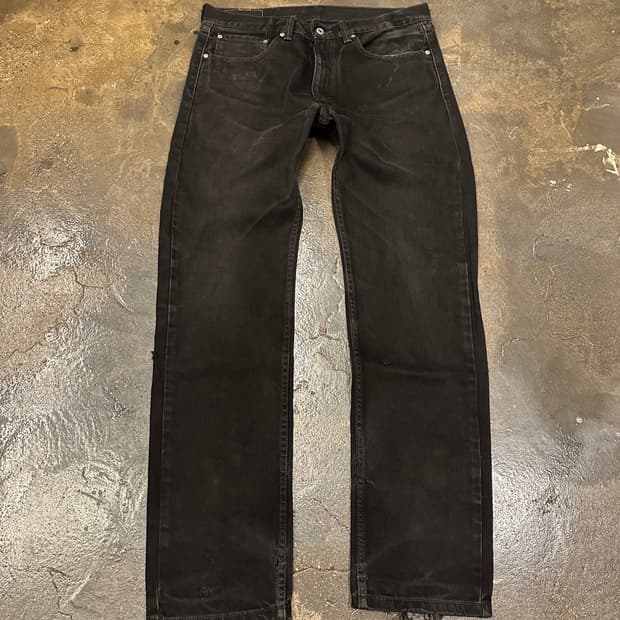 00s Levis 리바이스 505 W34 L34 블랙진
