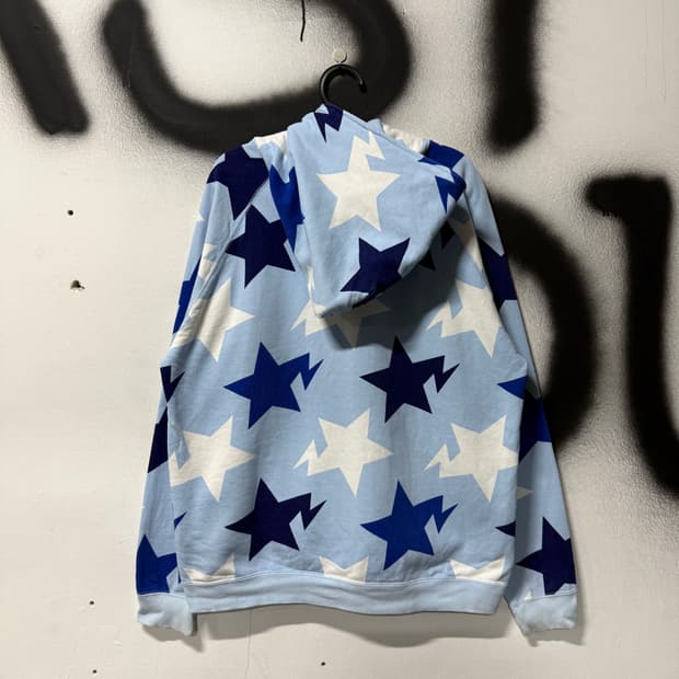 국내유일매물 정품 베이프 OG 스타 카모 풀 집업 후디