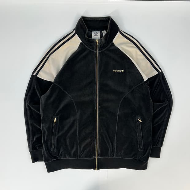 아다스 벨루어 져지 트랙탑 xxl 