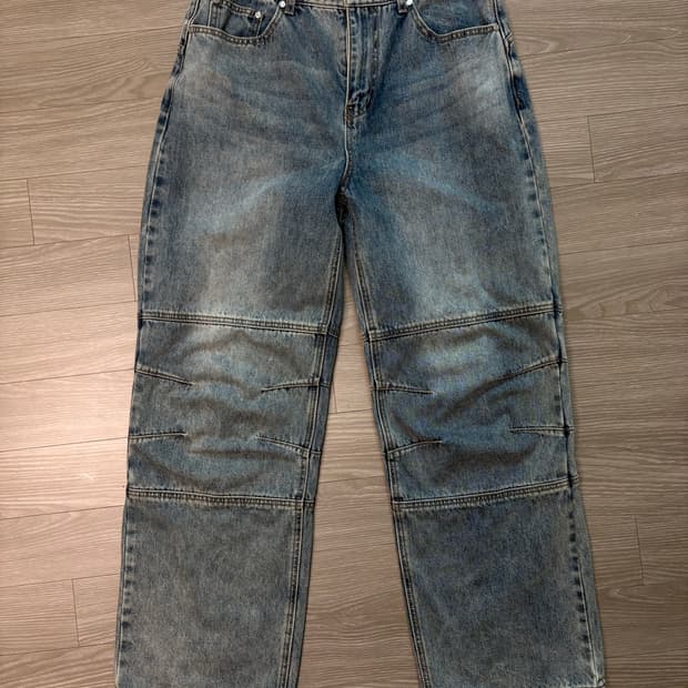 (L)비바스튜디오 바이커 데님팬츠