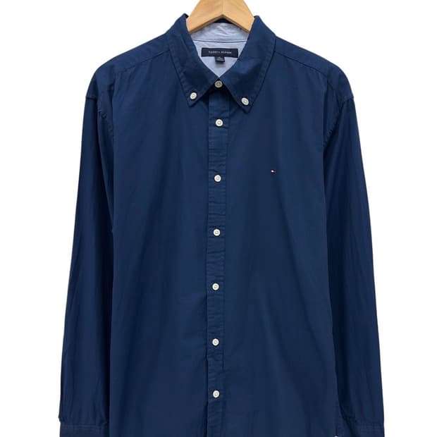  타미힐피거 옥스포드셔츠 네이비 (XL) 