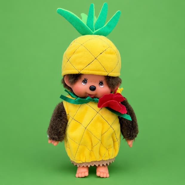 (고전) 파인애플 몬치치 인형