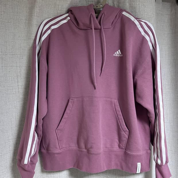 아디다스 후드티 핑크 