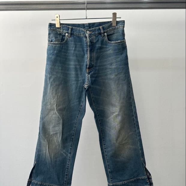 Maison Margiela Cuffs Denim Pants