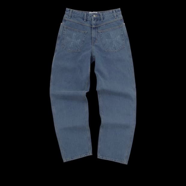 Alfred Iron Cross 데님 팬츠 인디고