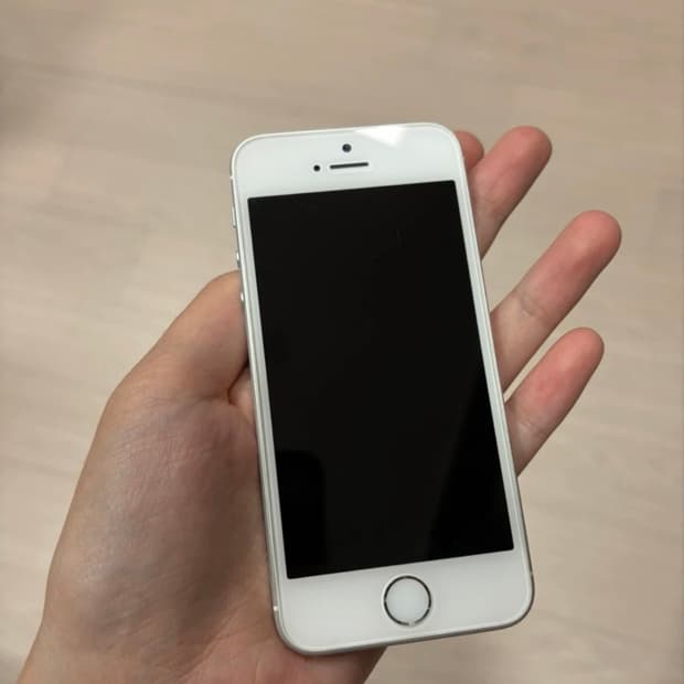 아이폰 SE1 실버 32GB 배터리효율85%