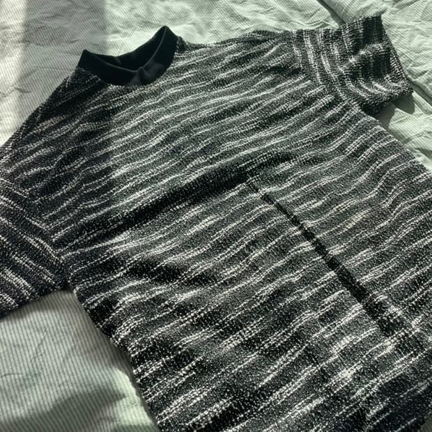 Masion mined 니트반팔