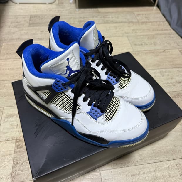 나이키 조던4 인더스트리얼 블루 265