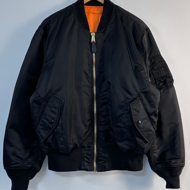 Alpha Industries Black Ma-1 Jacket (va.1