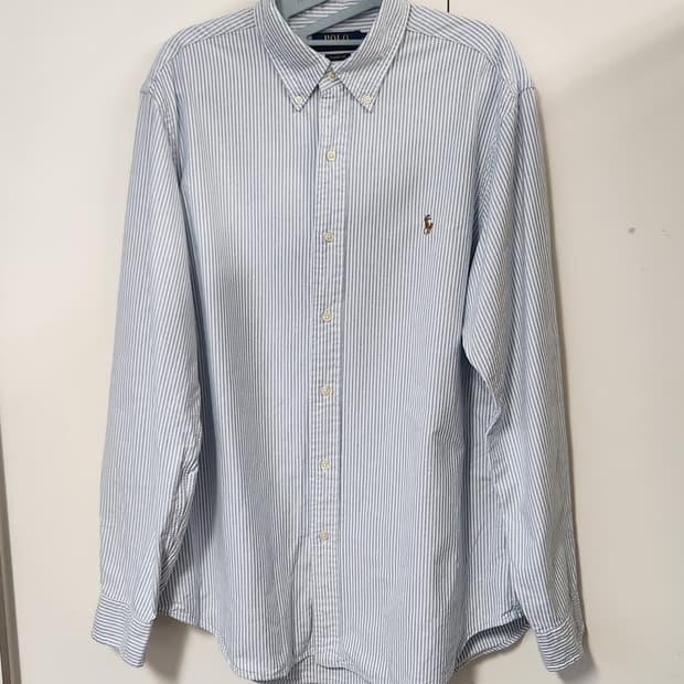폴로랄프로렌 신형 스트라이프 옥스포드 셔츠 L (100-105)