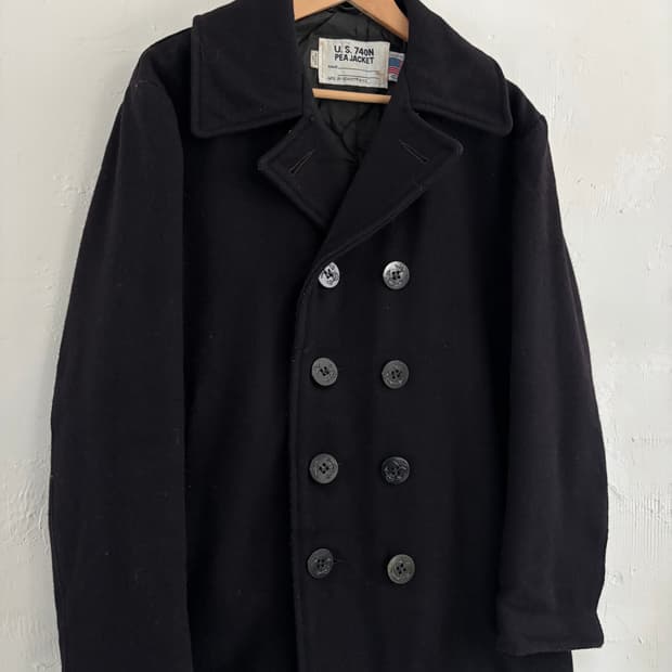 Schott NYC 쇼트 뉴욕 멜튼 울 피코트