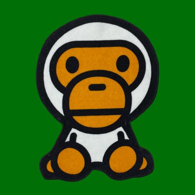 베이프 마일로 핸드타월 화이트